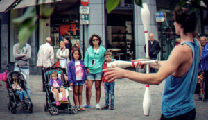 Busking in bruxelle